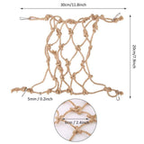 Hanging Climbing Net for Birds and Small Pets Cotton or Hemp Rope Cage Hammock - Hemp Rope