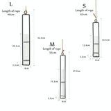 Charming Iron Art Glass Wall Hanging for Home Gardening - Bonsai Decor Accessory m