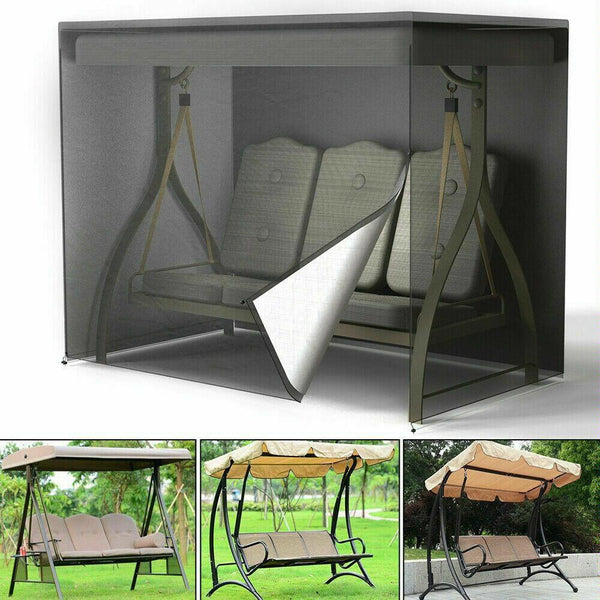 Waterproof Swing Dust Cover for Outdoor Garden Rocking Chair - 220x125x170cm Size