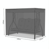 Waterproof Swing Dust Cover for Outdoor Garden Rocking Chair - 220x125x170cm Size