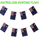 7m AUSTRALIA BUNTING FLAG | Australian Day Colours Party Banner Flags Decor