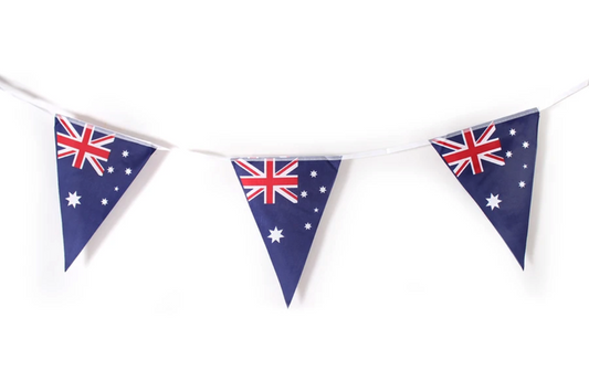3.6m AUSTRALIA BUNTING FLAG | Australian Day Colours | Party Banner Flags Decor