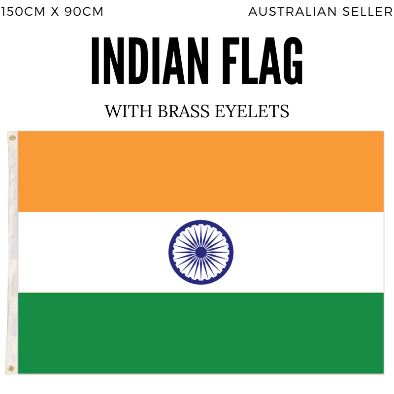 Indian National flag | Heavy Duty India Country Flag | 150cm x 90cm