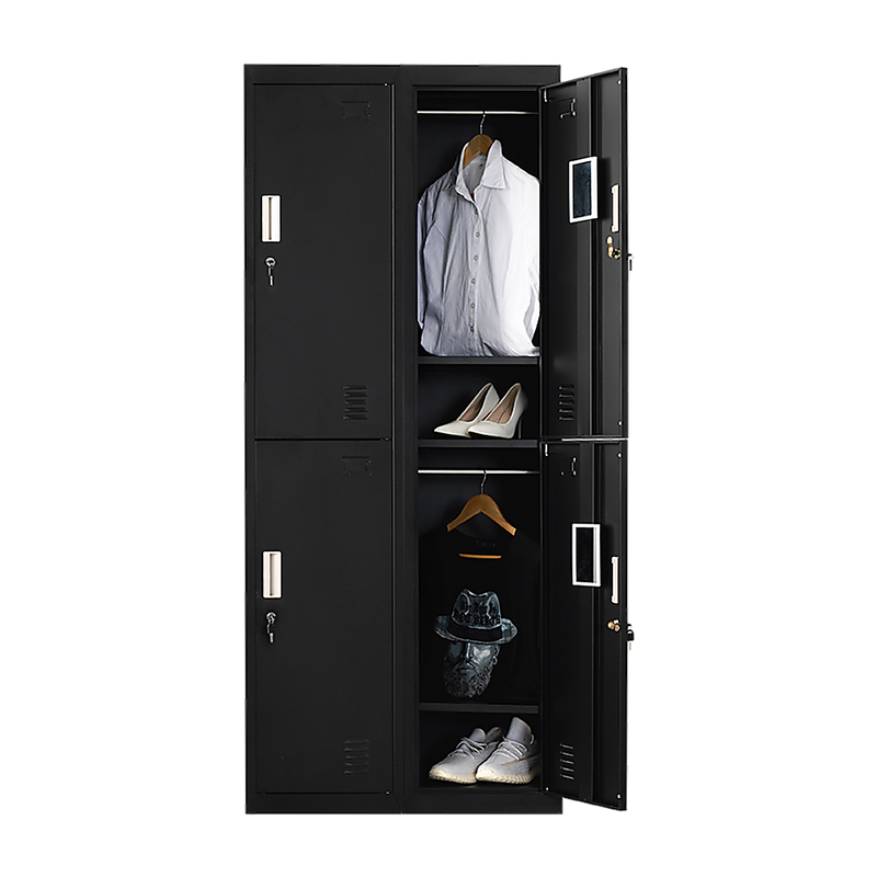 Four-Door Office Gym Shed Storage Locker