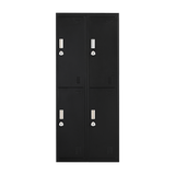 Four-Door Office Gym Shed Storage Locker