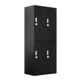 Four-Door Office Gym Shed Storage Locker