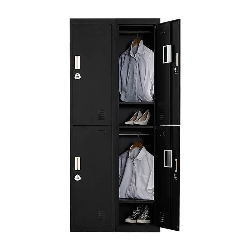 Four-Door Office Gym Shed Storage Locker
