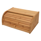 Bamboo Bread Bin Storage Box Kitchen Loaf Pastry Container
