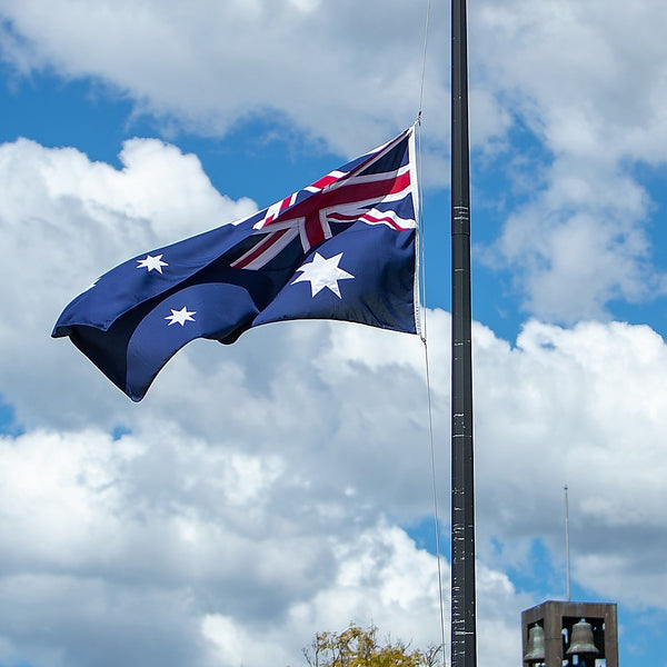 Australian Flag | Heavy Duty Woven Spun Poly with Metal Clips
