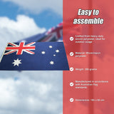 Australian Flag | Heavy Duty Woven Spun Poly with Metal Clips