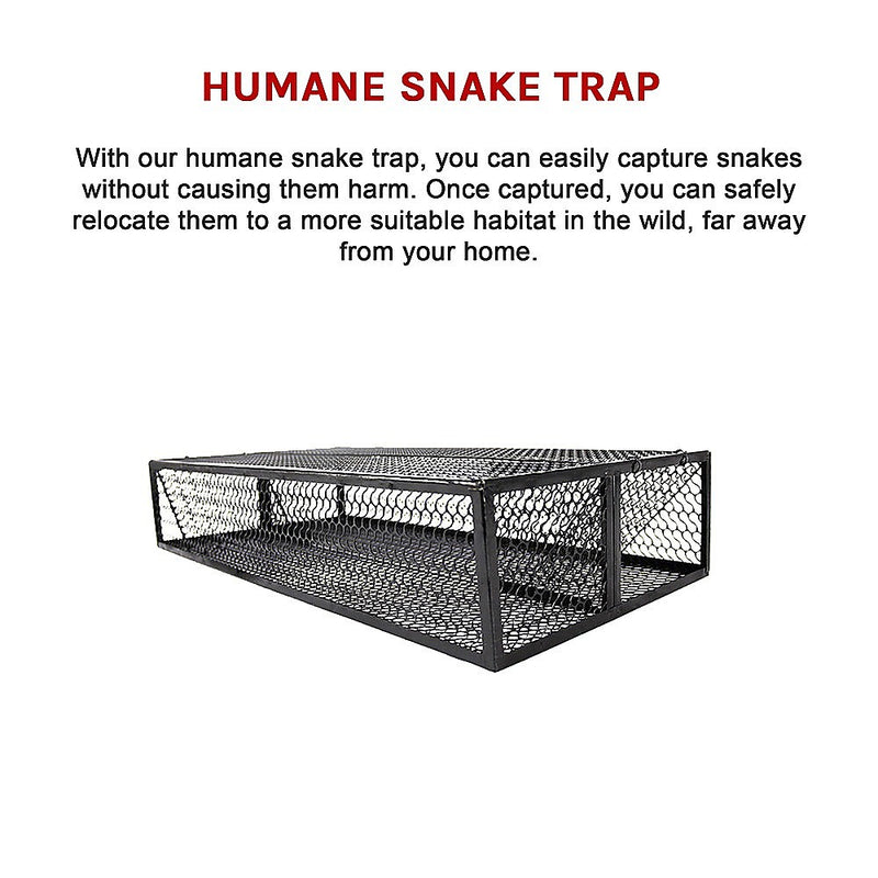 Humane Snake Trap Remove Small to Medium Snakes 2 Doors