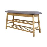 Shoe Stool Storage Rack Cabinet Multifunctional Space Saving