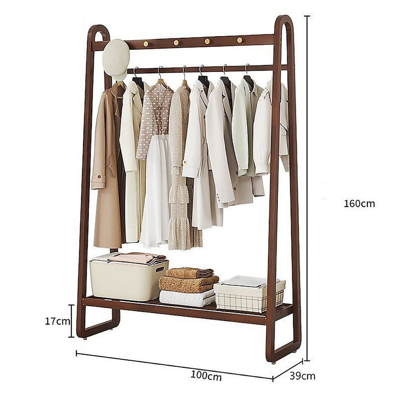 160x100cm Clothes Rack Slim Stylish Space Saving
