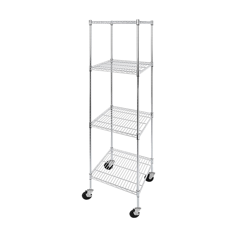 Modular Wire Storage Shelf 600 x 600 x 1800mm Steel Shelving