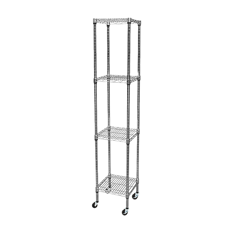 Modular Wire Storage Shelf 450 x 450 x 1800mm Steel Shelving