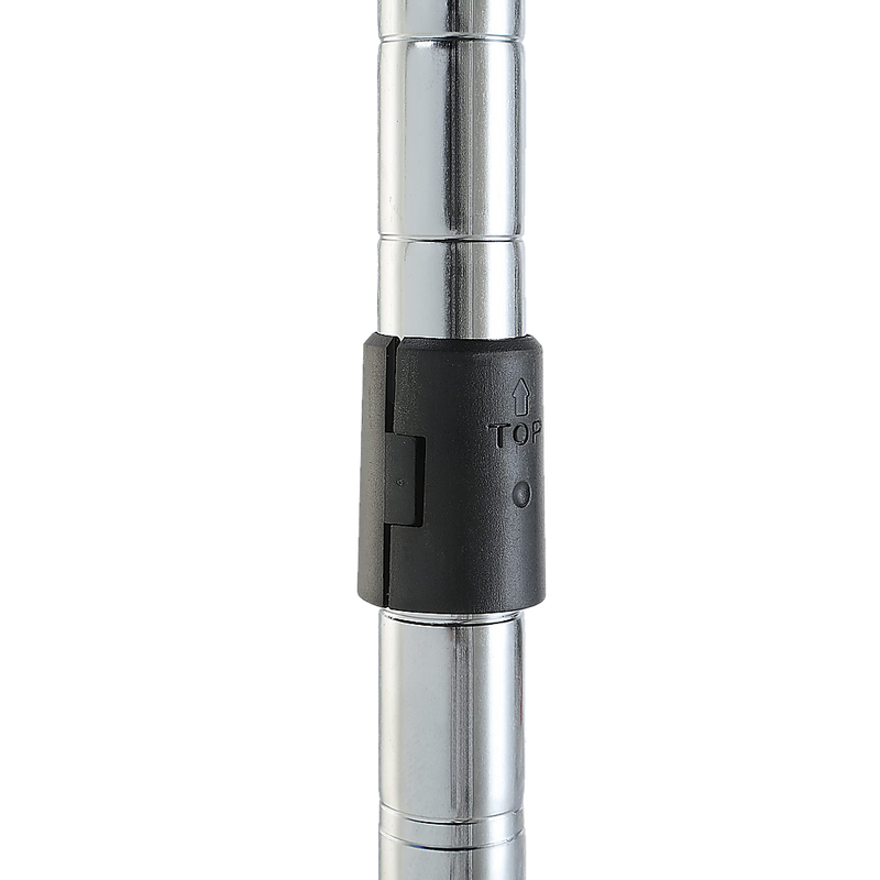 Modular Wire Storage Shelf 450 x 450 x 1800mm Steel Shelving