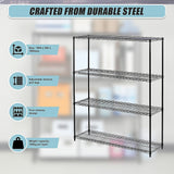 Modular Wire Storage Shelf 1500 x 350 x 1800mm Steel Shelving