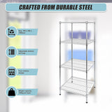 Modular Wire Storage Shelf 350 x 350 x 1800mm Steel Shelving