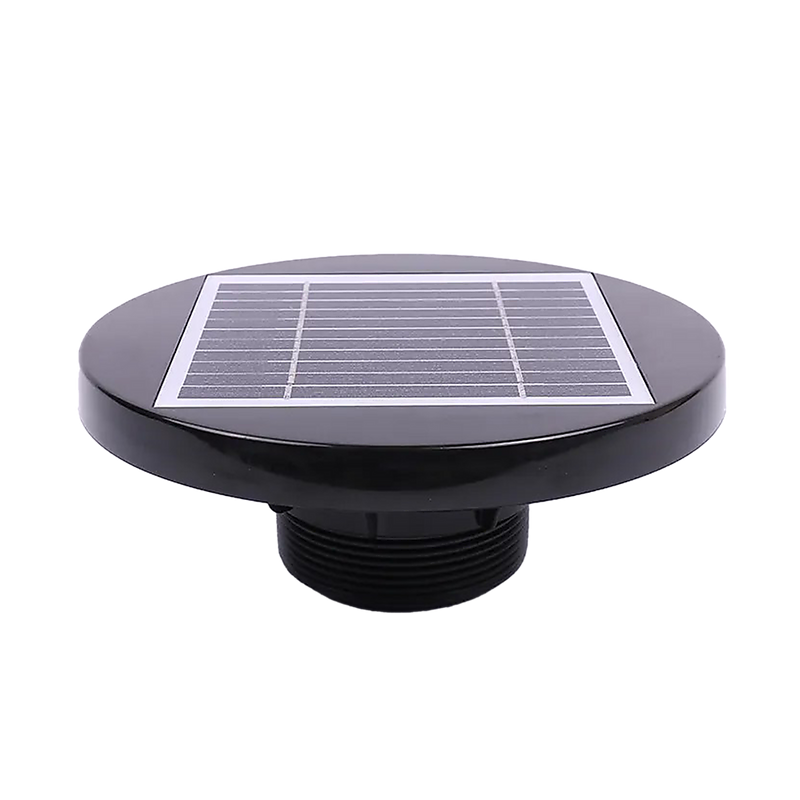 Solar Powered Roof Fan Ventilator Loft Vent for Boat RV Greenhouse Shed Caravan