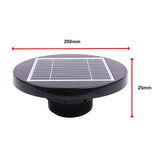 Solar Powered Roof Fan Ventilator Loft Vent for Boat RV Greenhouse Shed Caravan