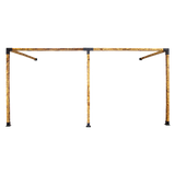 Roof Pergola Gazebo Shed Matte Black Steel Brackets DIY Kits