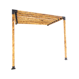 Roof Pergola Gazebo Shed Matte Black Steel Brackets DIY Kits