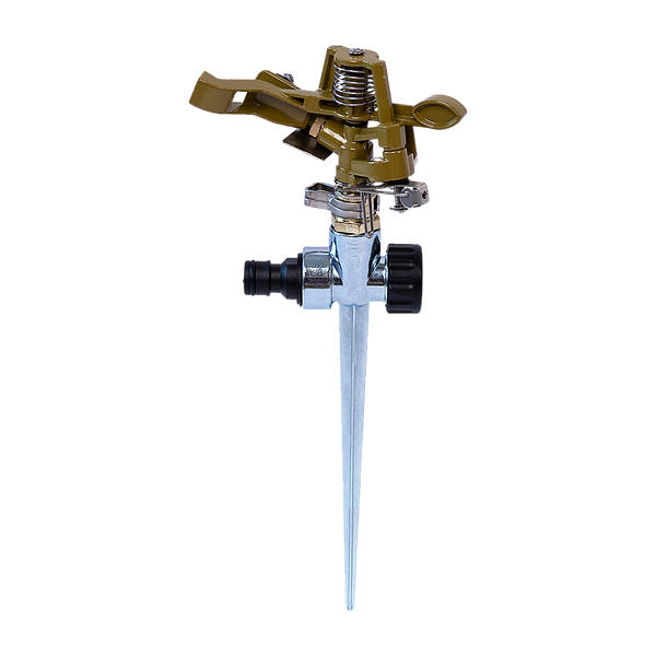 Easy to Install Irrigation Sprinkler 360 Degree Rotating Sprinkler Gun Zinc Alloy Adjustable Rocker Sprinkler