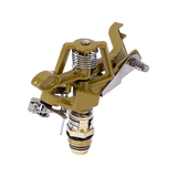 Easy to Install Irrigation Sprinkler 360 Degree Rotating Sprinkler Gun Zinc Alloy Adjustable Rocker Sprinkler