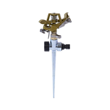 Easy to Install Irrigation Sprinkler 360 Degree Rotating Sprinkler Gun Zinc Alloy Adjustable Rocker Sprinkler