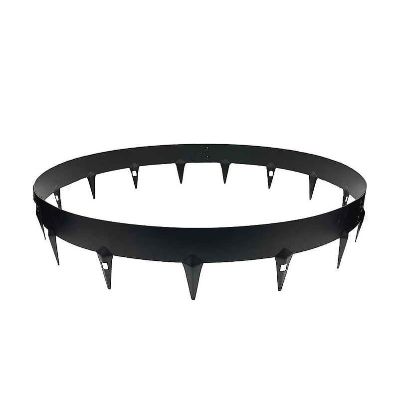 600mm Steel Garden Tree Ring with Spikes – Durable Root Barrier & Edging Guard