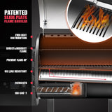 WOOD PELLET GRILL SILVER | Asmoke AS500N-2