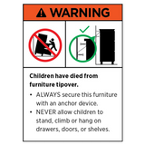 NNECN Two-Door Hanging Wardrobe