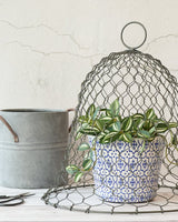 casa-verde-garden-cloche-zinc-31-x-33cm