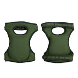 Professional Neoprene Garden Knee Pads - Adjustable Elastic Cushioned Protection for Gardening, Flooring, Housework and Outdoor Landscaping - Green 2 Pairs