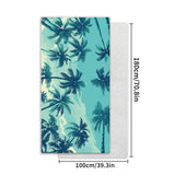 TW14 - Double-Sided Printed Beach Towel - Soft Microfiber - 100x180cm