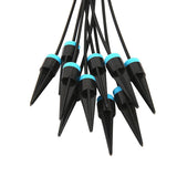 2 Pcs 10-Piece Slow Drip Watering Kit - 160cm Tube Length for Potted Plants, Succulents & Indoor Gardening