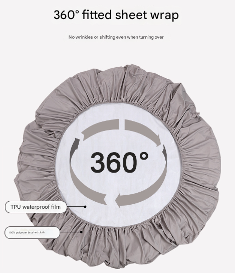 Pink Queen Size Waterproof Fitted Mattress Protector - Soft & Breathable Bed Cover, Hypoallergenic, Deep Pocket (152x190x30cm)