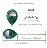 2 Pcs White Soil Moisture Meter - Accurate Plant Water Monitor for Garden & Potted Plants, No Batteries Needed