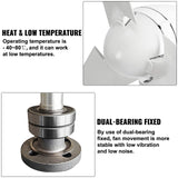 VEVOR Wind Turbine 400Watt Wind Turbine Generator DC 12V Wind Turbine Generator 3/5 Blades with Controller (400Watt)