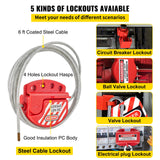 Lockout Tagout Kits - Electrical Loto Kit for Electrical Risk Removal - 42 PCS
