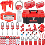 Electrical Loto Kit for Electrical Risk Removal- Lockout Tagout Kits - 42 PCS