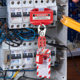 Electrical Loto Kit for Electrical Risk Removal- Lockout Tagout Kits - 42 PCS