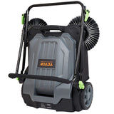 VEVOR Walk-behind Hand Push Floor Sweeper 25.6" Width 5 Gallon Waste Container