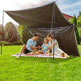 VEVOR Tarp Waterproof Tarpaulin 20 x 30 ft 10 Mil Plastic Poly Tear UV Resistant