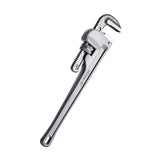 VEVOR 3-Piece Pipe Wrench Set, 10" 14" 18" Aluminum Straight Pipe Wrench, Adjustable Plumbing Wrench, with High Strength Jaw and Ergonomic Handle, Hangable Design, for Water Pipes, Automotive Repairs