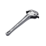 VEVOR Pipe Wrench, 14" Aluminum Straight Pipe Wrench, Automatic Jaw Adjustment, Adjustable Plumbing Wrench, Easy to Carry, Ergonomic Handle, Hangable Design, for Water Pipes, Automotive Repairs