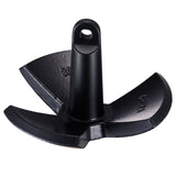 VEVOR River Anchor 30LB Boat Anchor Cast Iron Black Vinyl-Coated Mushroom Anchor