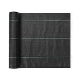 Weed Barrier Landscape Fabric, 6*300FT Heavy Duty Garden Weed Fabric, Woven PP Weed Control Fabric, Driveway Fabric, Geotextile Fabric for Landscaping, Ground Cover, Weed Blocker Weed Mat, Black