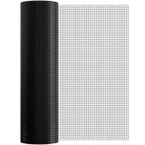Hardware Cloth, 36'' x 50' Galvanized Wire Mesh Roll, 19 Gauge Chicken Wire Fence Roll, Vinyl Coating Metal Wire Mesh for Chicken Coop Barrier, Rabbit Snake Fences, Poultry Enclosures