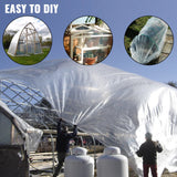 Greenhouse film- Polyethylene Film - 12x25 ft